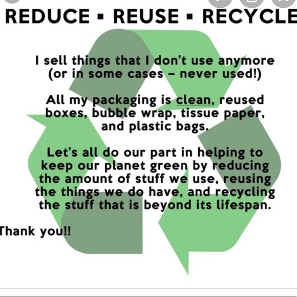 Meet your Posher, Sara. I recycle and reuse! - Picture 2 of 2